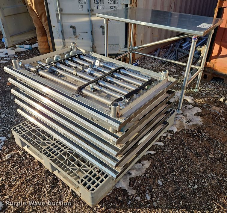 (6) John Boos ST6-3048SRK steel tables - FN5541