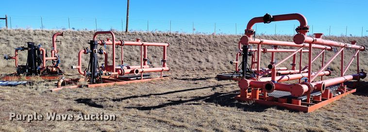 HCI frac tank manifold - IH9412