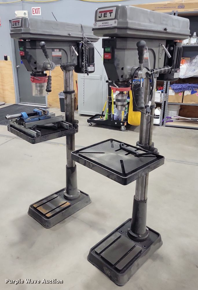 (2) Jet JDP-20MF drill presses - NO9903