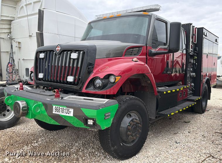 2025 International HV507 pumper fire truck - YA2013