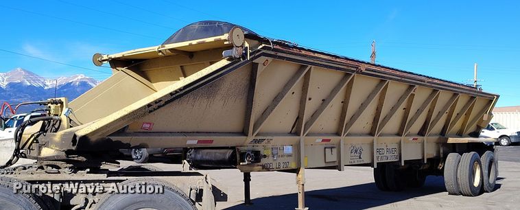 1994 Red River LB 237 live bottom trailer - DT0854