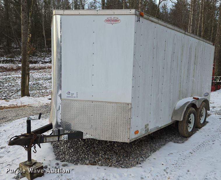 2014 Victory Trailers  enclosed cargo trailer - DU2705