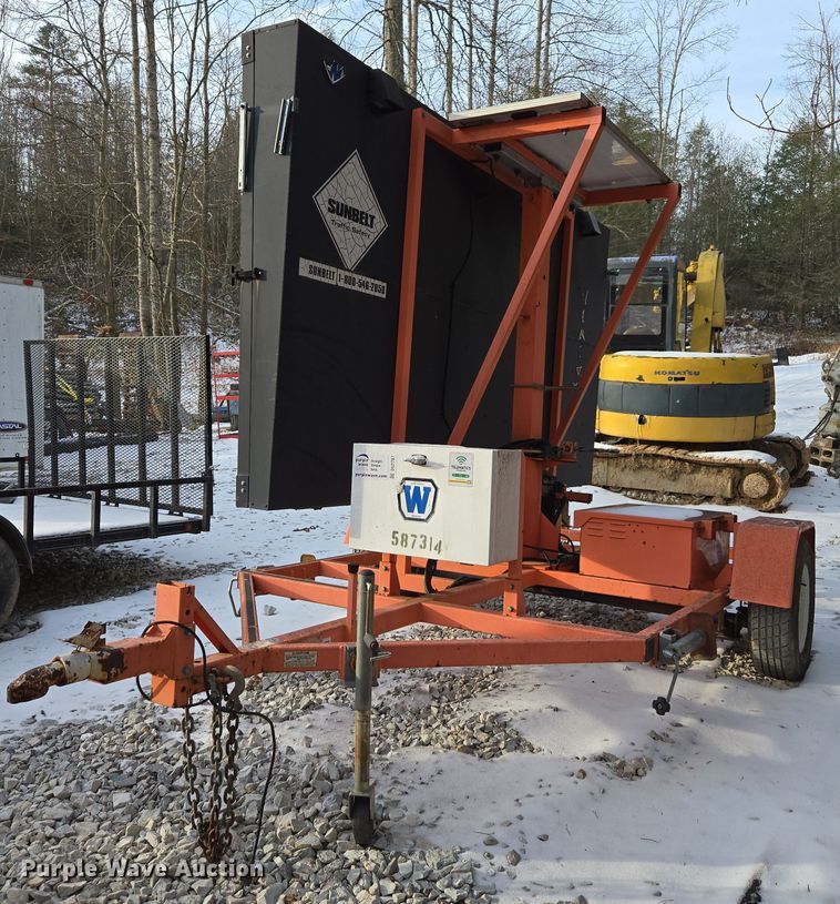 2014 Wanco message board trailer - DU2707