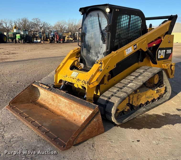 2019 Caterpillar 289D tracked skid steer loader - DU6948