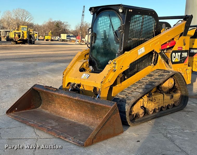 2019 Caterpillar 289D tracked skid steer loader - DU6949