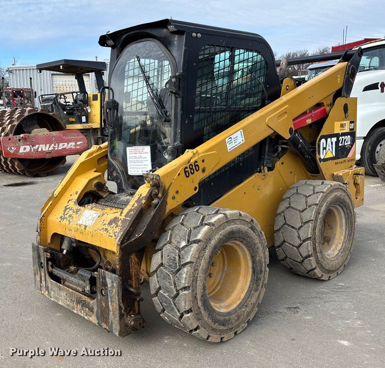 2016 Caterpillar 272D2 skid steer loader - DU6950