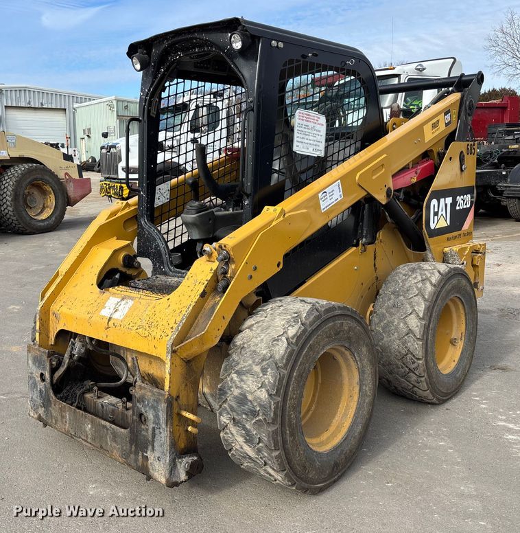 2015 Caterpillar 262D skid steer loader - DU6951