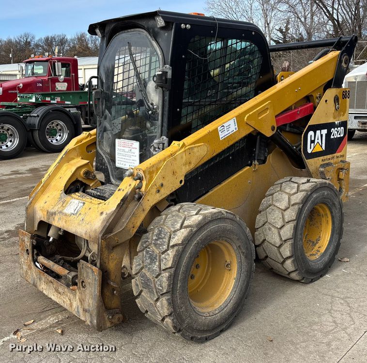 2015 Caterpillar 262D skid steer loader - DU6952