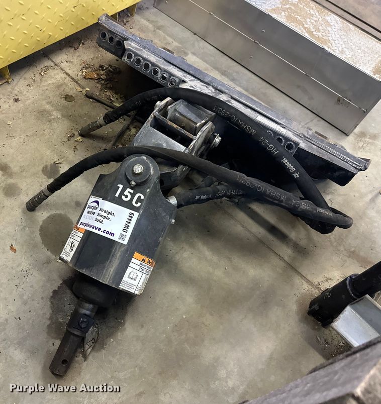 Bobcat 15C skid steer auger - DW4449