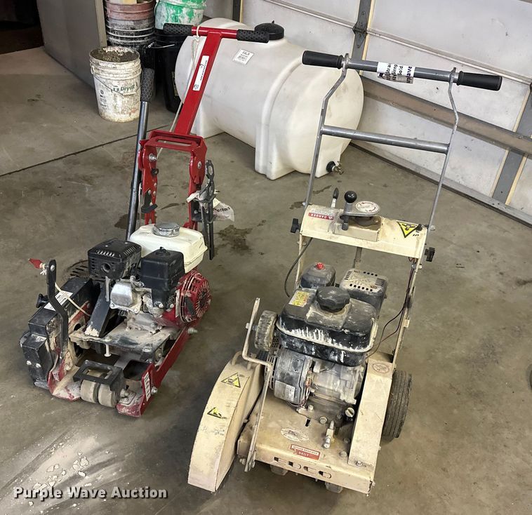 (2) concrete saws - DW4453