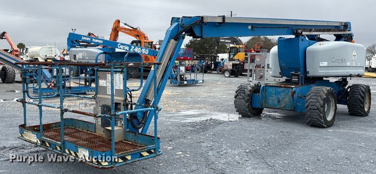 2015 Genie Z-80/60 boom lift - EA7212