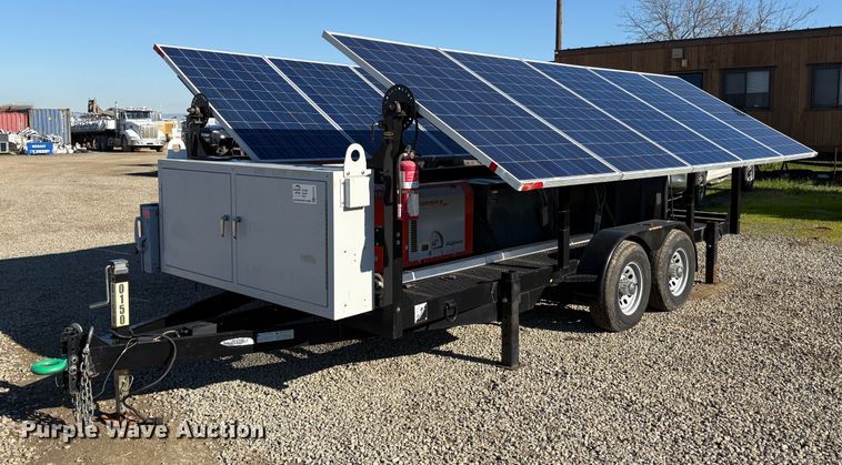2014 Island Power USA SI 6048-US-10 solar panel trailer - EC8191