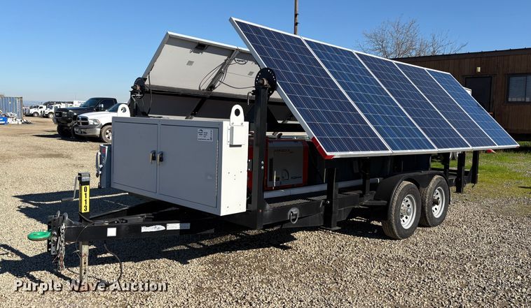 2015 Island Power USA IS 6048-US-10 solar panel trailer - EC8192
