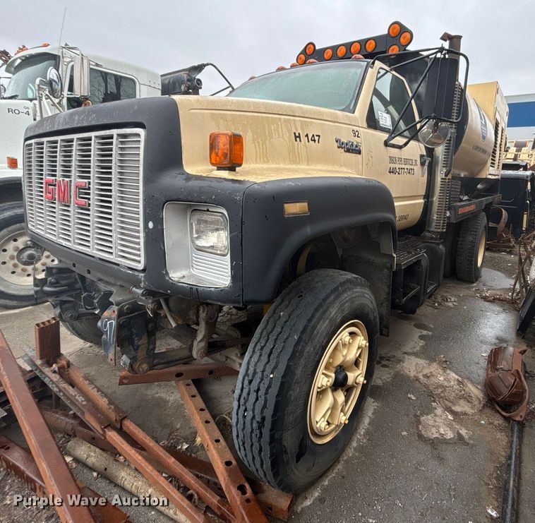1992 GMC C7 sewer jetter truck - ED5109