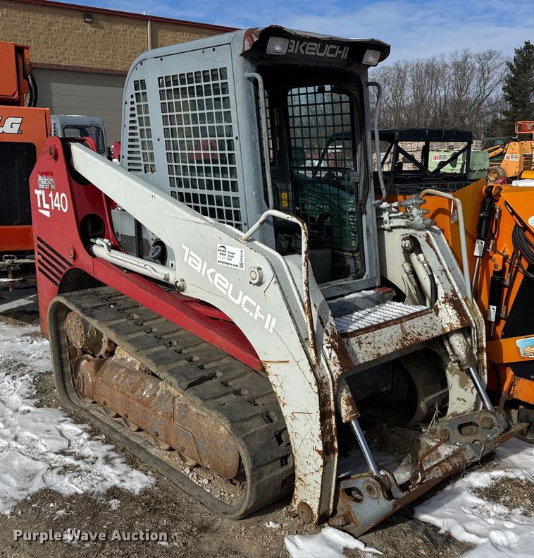 2008 Takeuchi TL140 tracked skid steer loader - EF2376