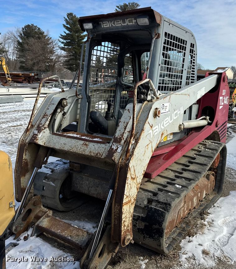 2008 Takeuchi TL140 skid steer loader - EF2377