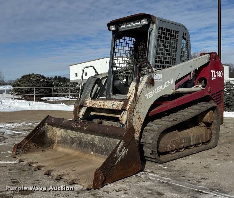 2006 Takeuchi TL140 tracked skid steer loader - EF2378