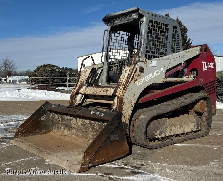 2006 Takeuchi TL140 tracked skid steer loader - EF2379