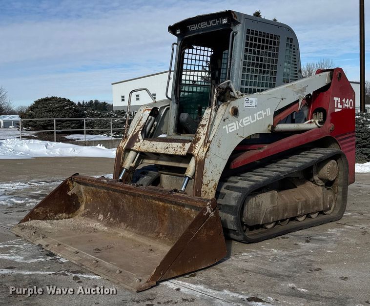 2007 Takeuchi TL140 skid steer loader - EF2381