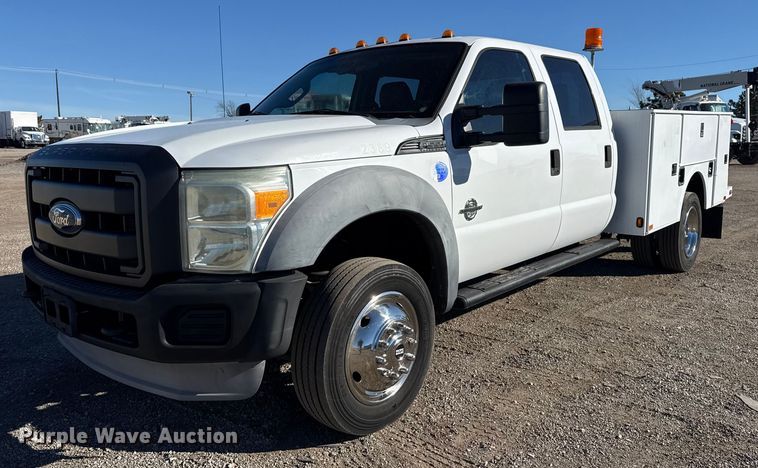 2012 Ford F550 utility / service truck - EG1968
