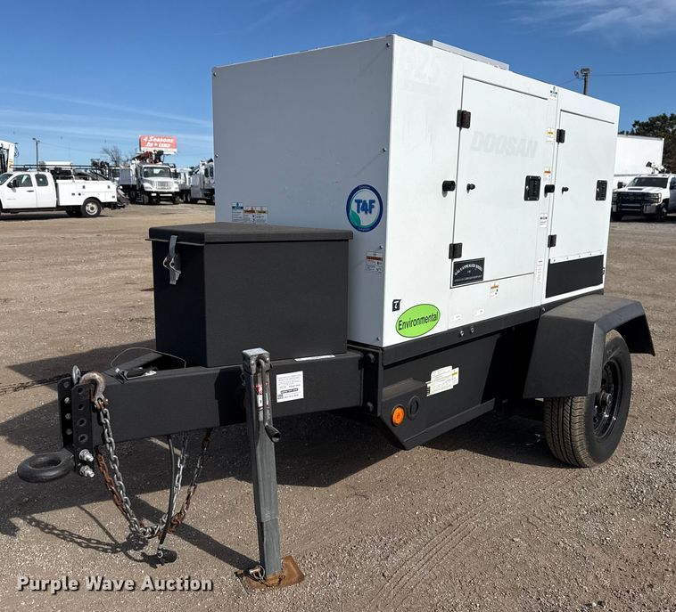 2019 Doosan Portable Power Infracore generator - EG2002
