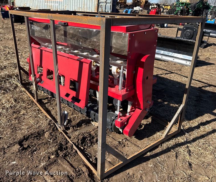 2025 AGT STSD10 skid steer seeder - EN0275