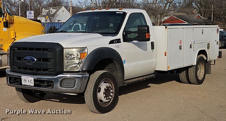 2015 Ford F550 utility / service truck - EO4941