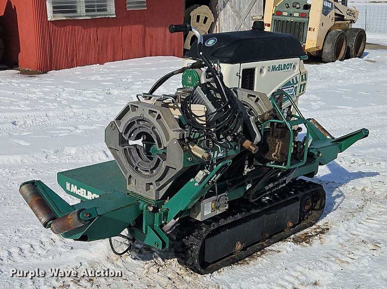 McElroy AT1830101 TracStar Series 2 poly fusion machine - EO4950