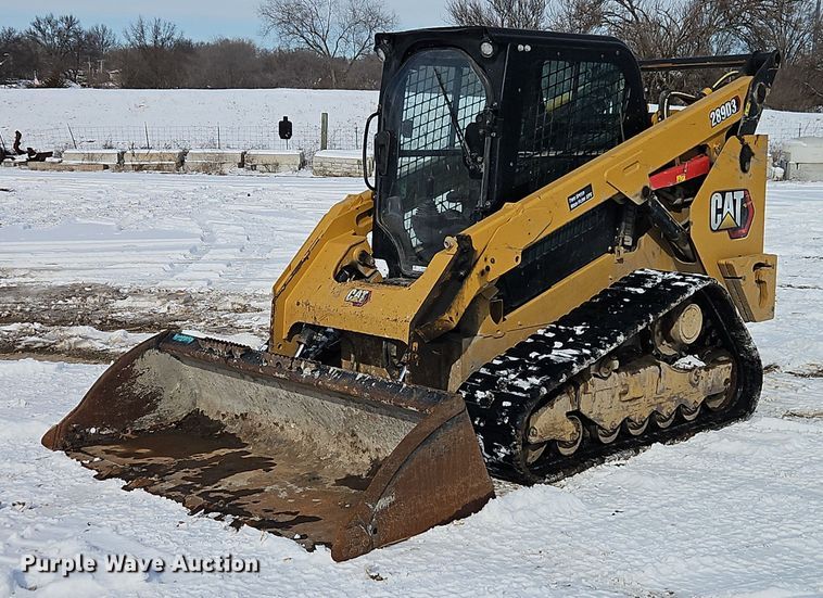 2020 Caterpillar 289D3 tracked skid steer loader - EO4953