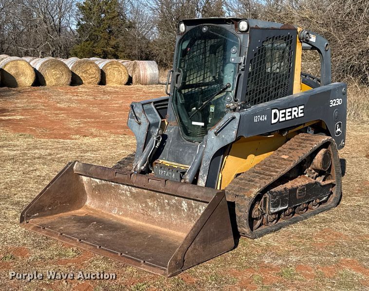2013 John Deere 323DT tracked skid steer loader - ES5769