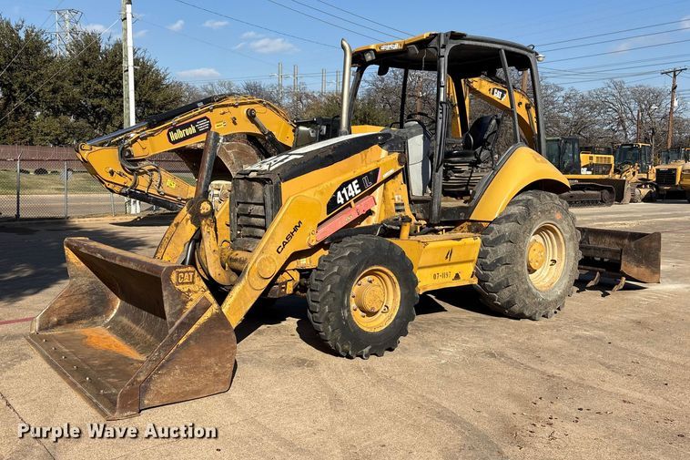 2008 Caterpillar 414E landscape tractor - ES8538