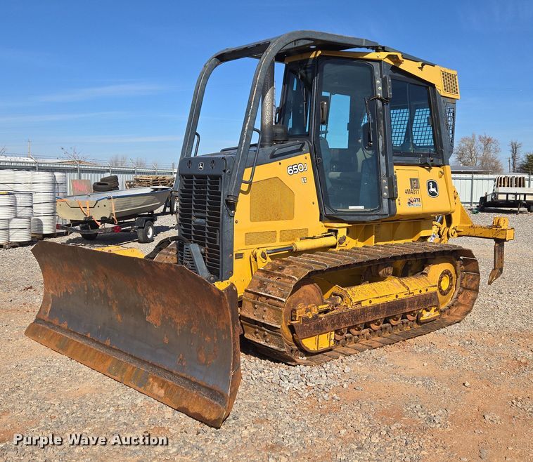 2008 John Deere 650J LT dozer - ET1238