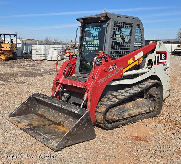 2017 Takeuchi TL8 tracked skid steer loader - ET1240