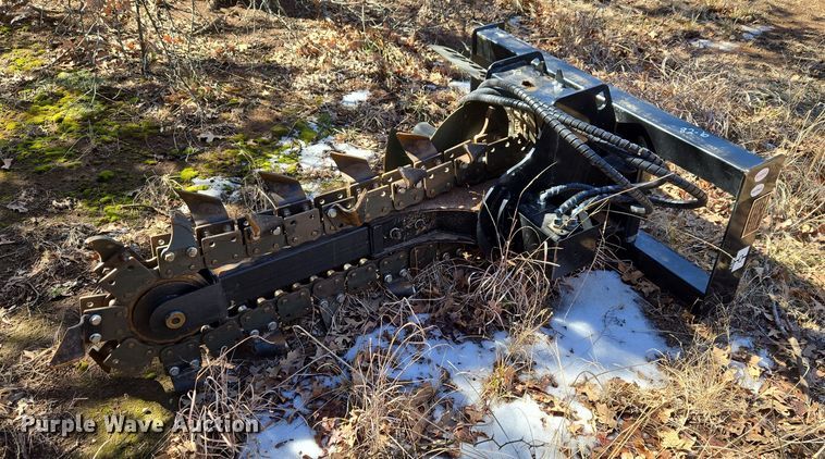 2024 GIYI YD380 skid steer trencher - ET1242