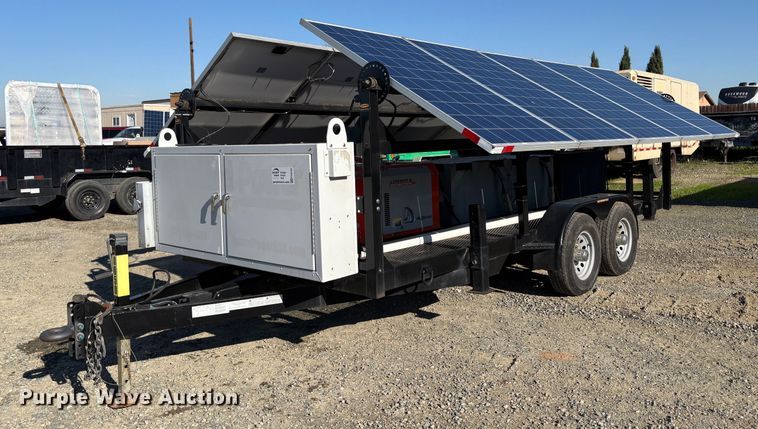 2015 Island power USA 6048-US-10 solar panel trailer - EV8193