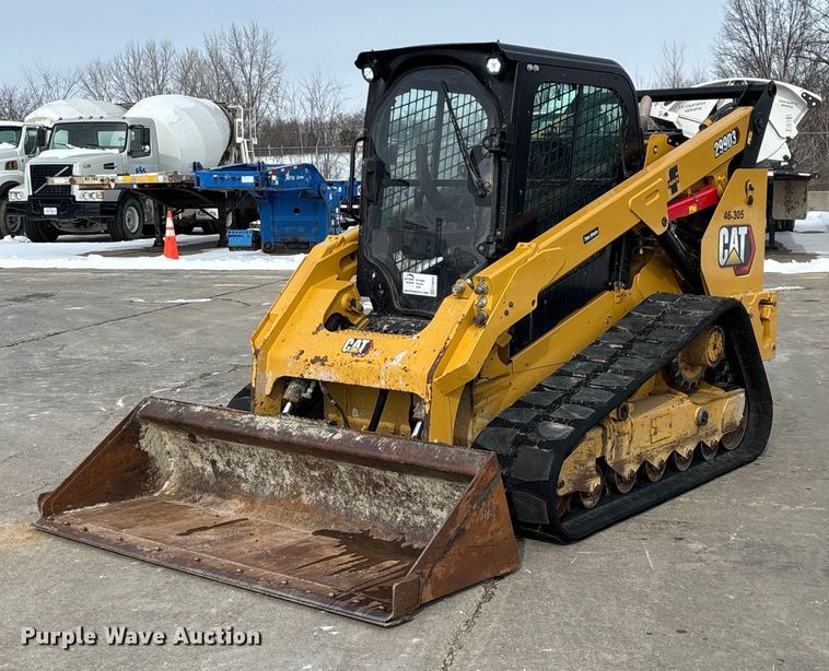 2022 Caterpillar 299D3 skid steer loader - FG0043