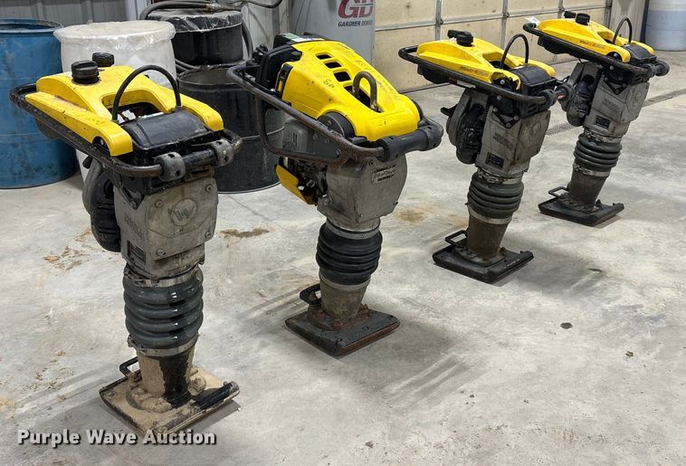 (4) plate compactors - FG2592