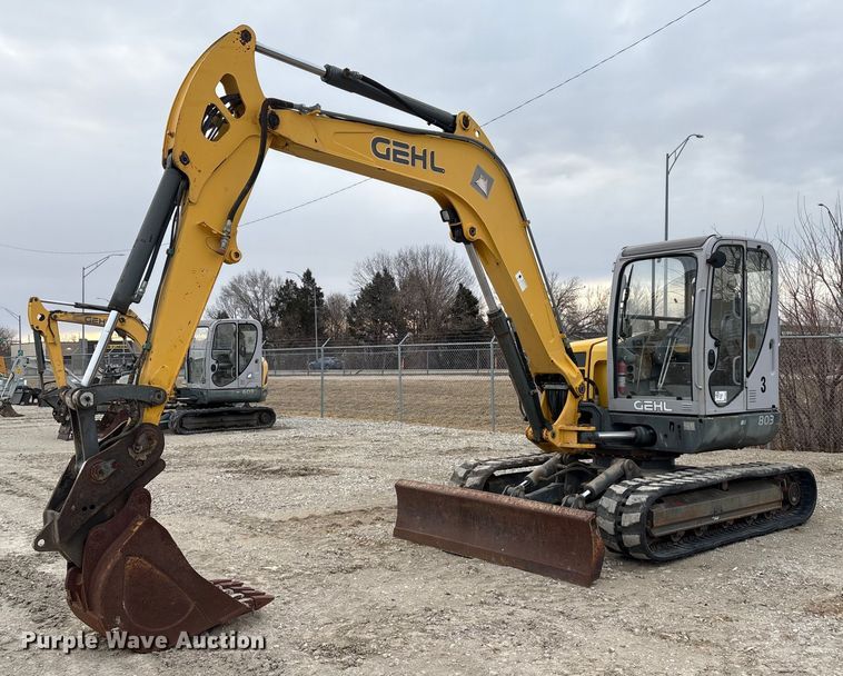 2009 Gehl G8003RD mini excavator - FG2596