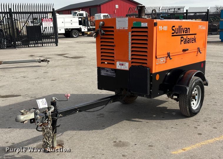 2015 Sullivan/Palatek D185P3CA4T air compressor - FG2655