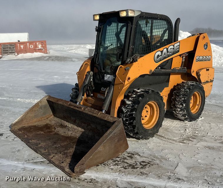 2014 Case SR220 skid steer loader - FK1517