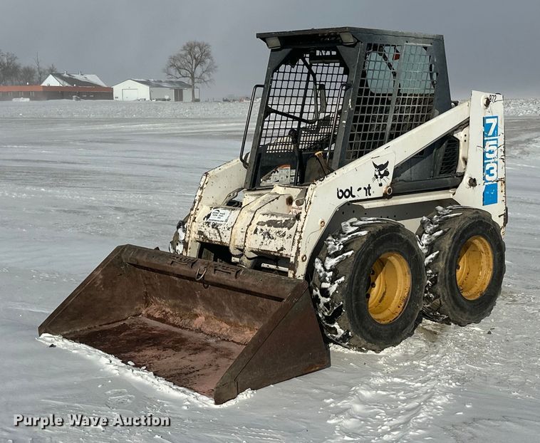 1993 Bobcat 753 skid steer loader - FK1520
