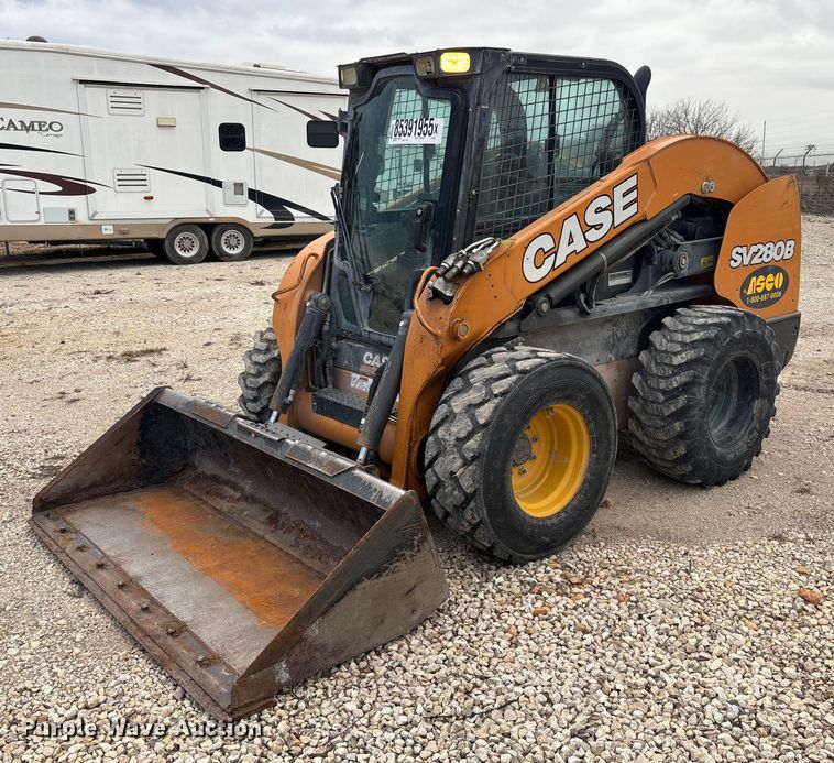 Case SV280 Skid Steer Loader For Sale | Purple Wave Auction