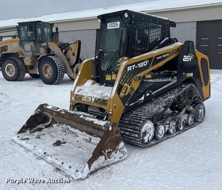 2019 ASV RT120 tracked skid steer loader - YA1836