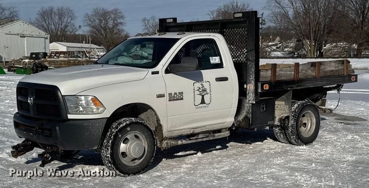2014 RAM 3500 dump bed pickup truck - EA2310