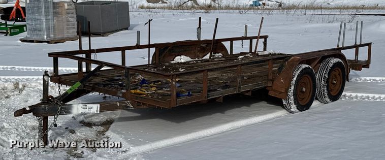 1998 Hull Trailer MFG utility trailer - EA2311