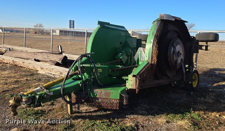2021 John Deere R15 batwing rotary mower - ET1254