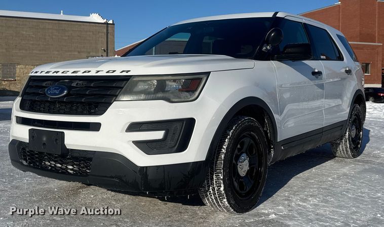 2017 Ford Explorer Police Interceptor SUV - ET4418