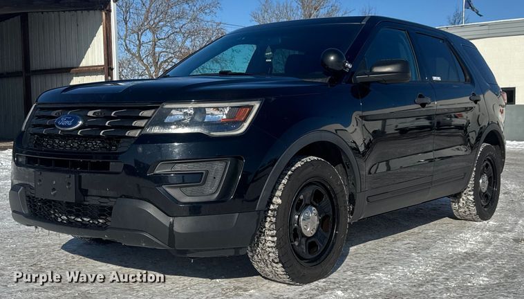2017 Ford Explorer Police Interceptor SUV - ET4420