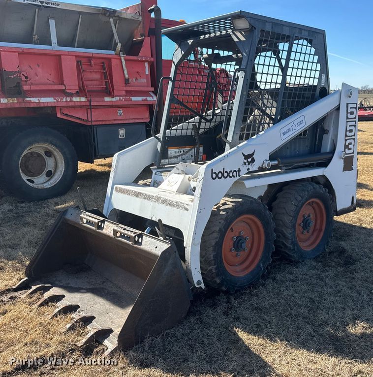 1995 Bobcat 553 skid steer loader - ET4470