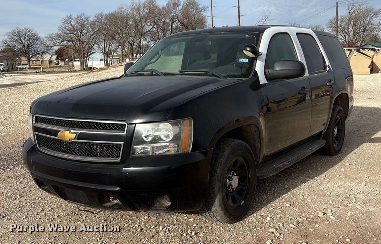 2013 Chevrolet Tahoe Police SUV - EU4810